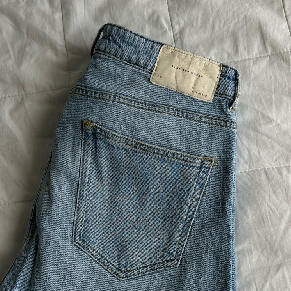 Zara light blue jeans
